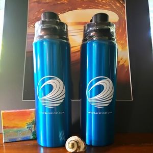 🌊 2 Turtle Bay Resort Water Bottles* h2go Hawaii